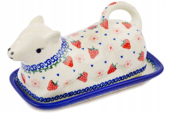 Maselnica krowa Ceramika Bolesławiec 2 gatunek