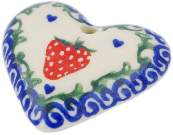 Zawieszka Serce Ceramika Bolesławiec