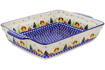 Kuweta Zapiek Naczynie do Pieczenia 38 cm Ceramika Bolesławiec