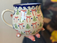 Kubek 550 ml Ceramika BONA Bolesławiec